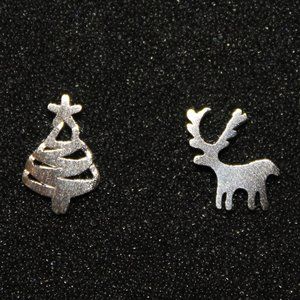 Ins Style Stub Earring Pendants Christmas Mouse